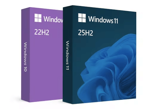 Windows 11 25H2 (No TPM Required) & Windows 10 22H2 AIO 32in1 Preactivated Multilingual October 2025 icon