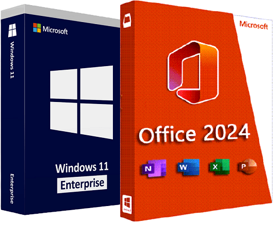 Windows 11 Enterprise 24H2 26100.2605 (No TPM Required) With Office 2024 Pro Plus Multilingual Preactivated December 202 icon