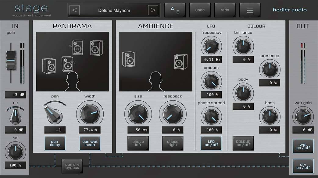Fiedler Audio Stage 1.1.0 screenshot