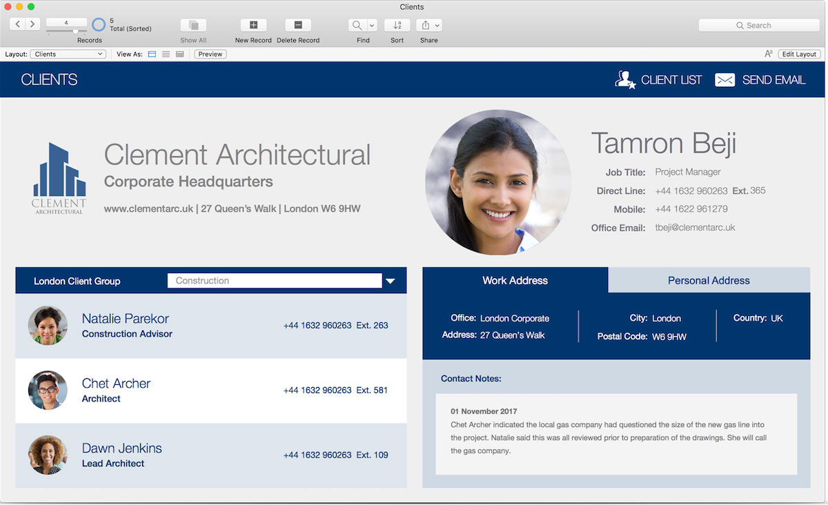 FileMaker Pro Advanced 18.0.3 screenshot