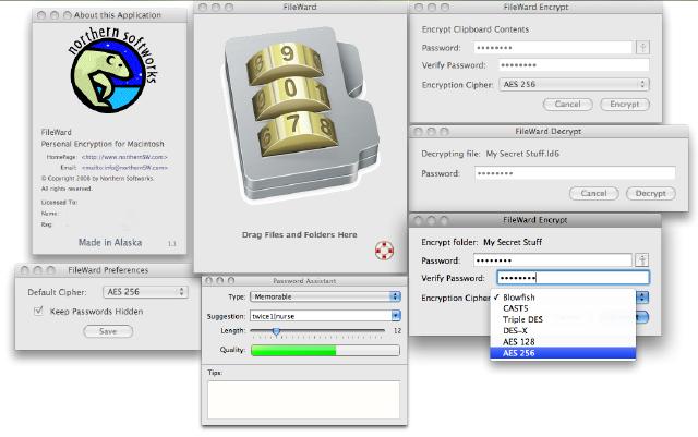 FileWard 1.7 screenshot