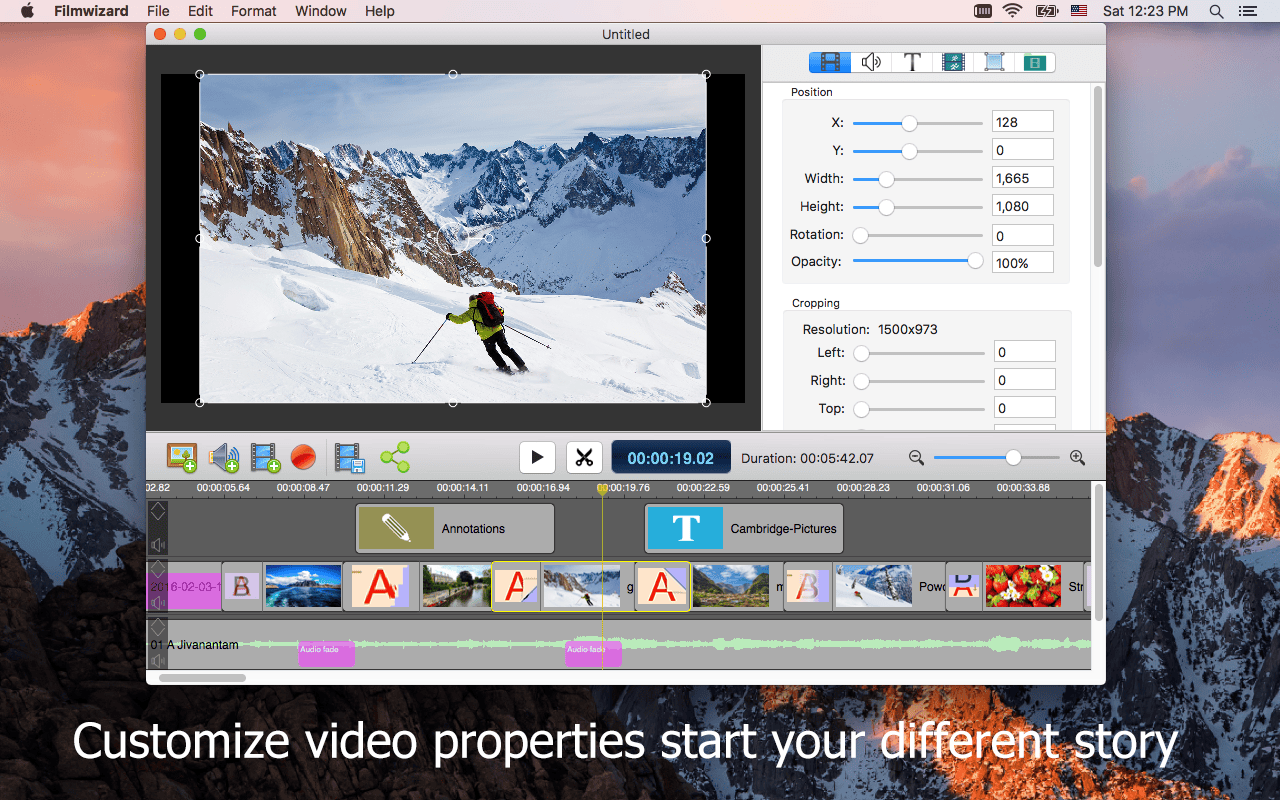 Filmwizard 3.5.0 screenshot