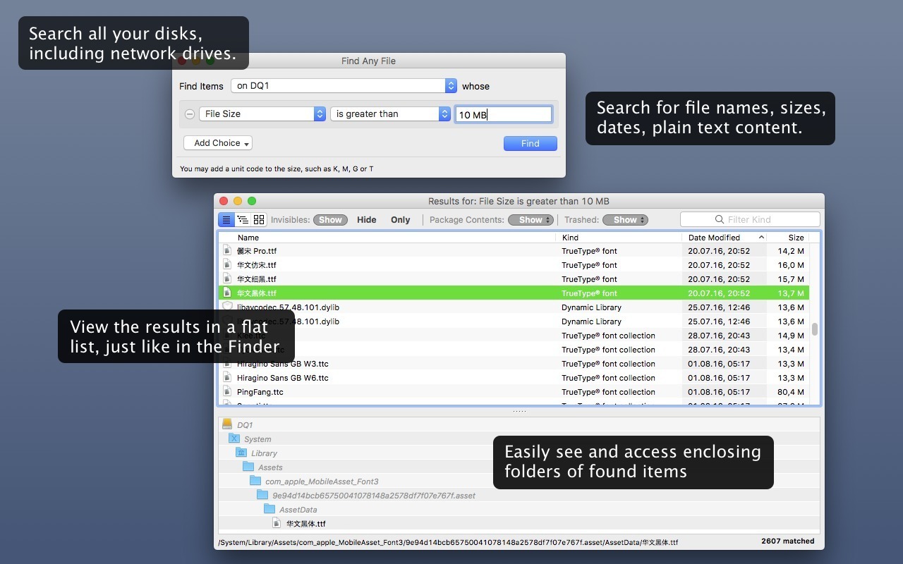 Find Any File (FAF) Pro 2.6.1 screenshot