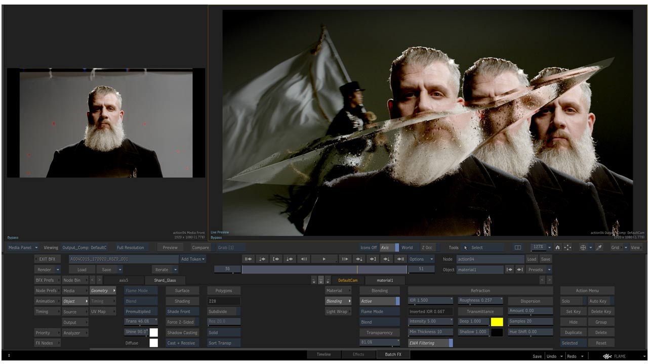 Autodesk Flame 2027.1 screenshot