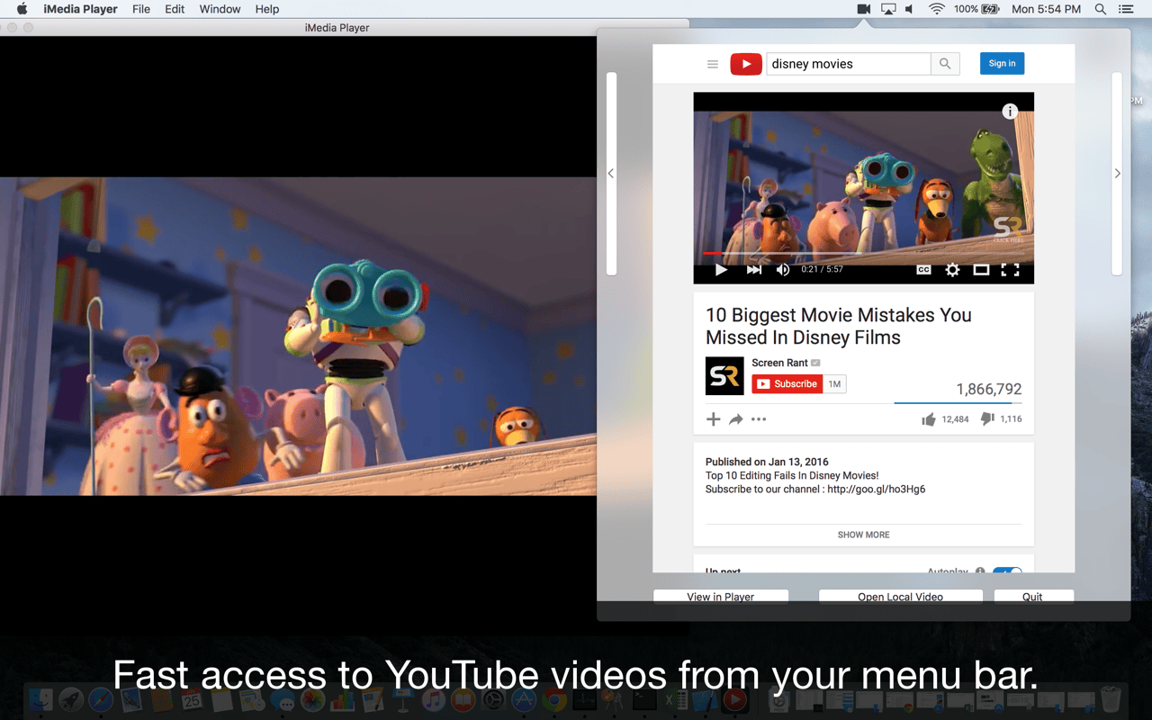 Flix Player 2.1.1 – gives you fast access to YouTube. screenshot