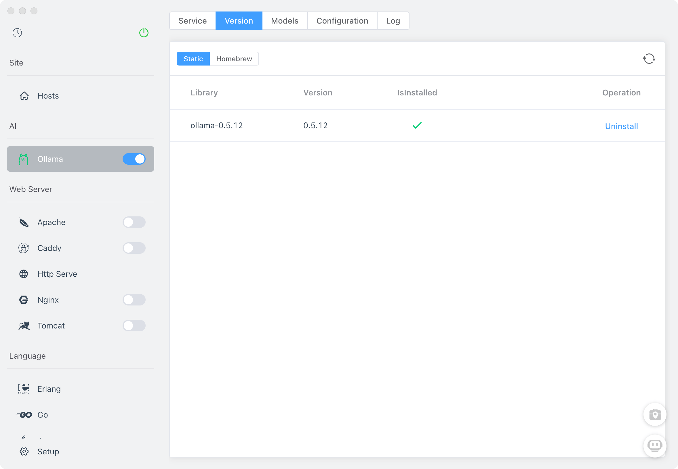 FlyEnv 4.10.4 screenshot