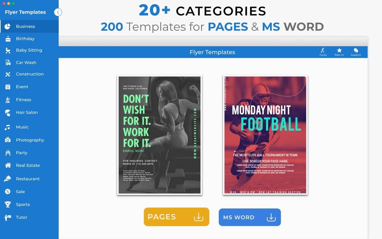 Flyer Creator – Poster Design 1.3 screenshot