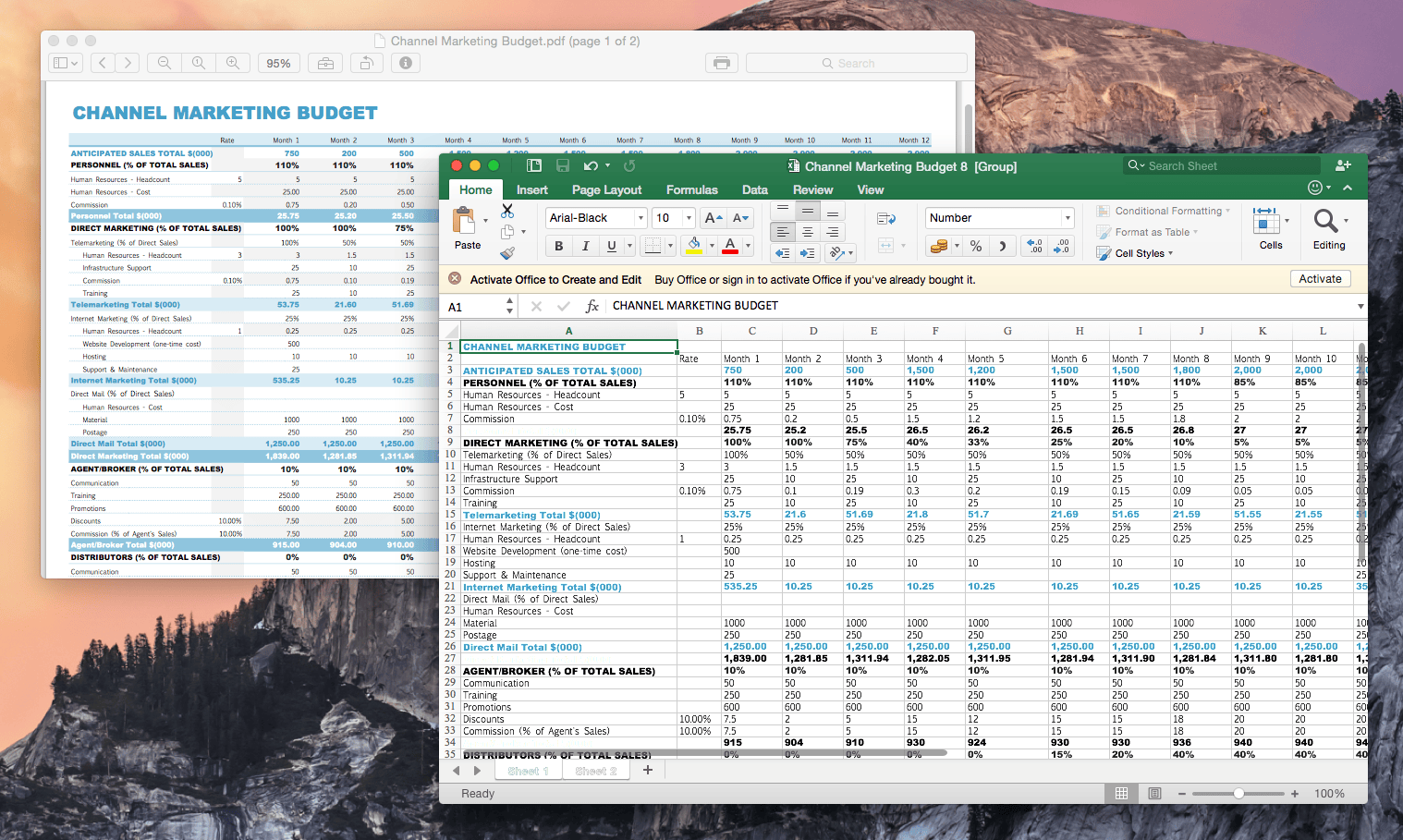 Flyingbee PDF to Excel 5.3.3 screenshot