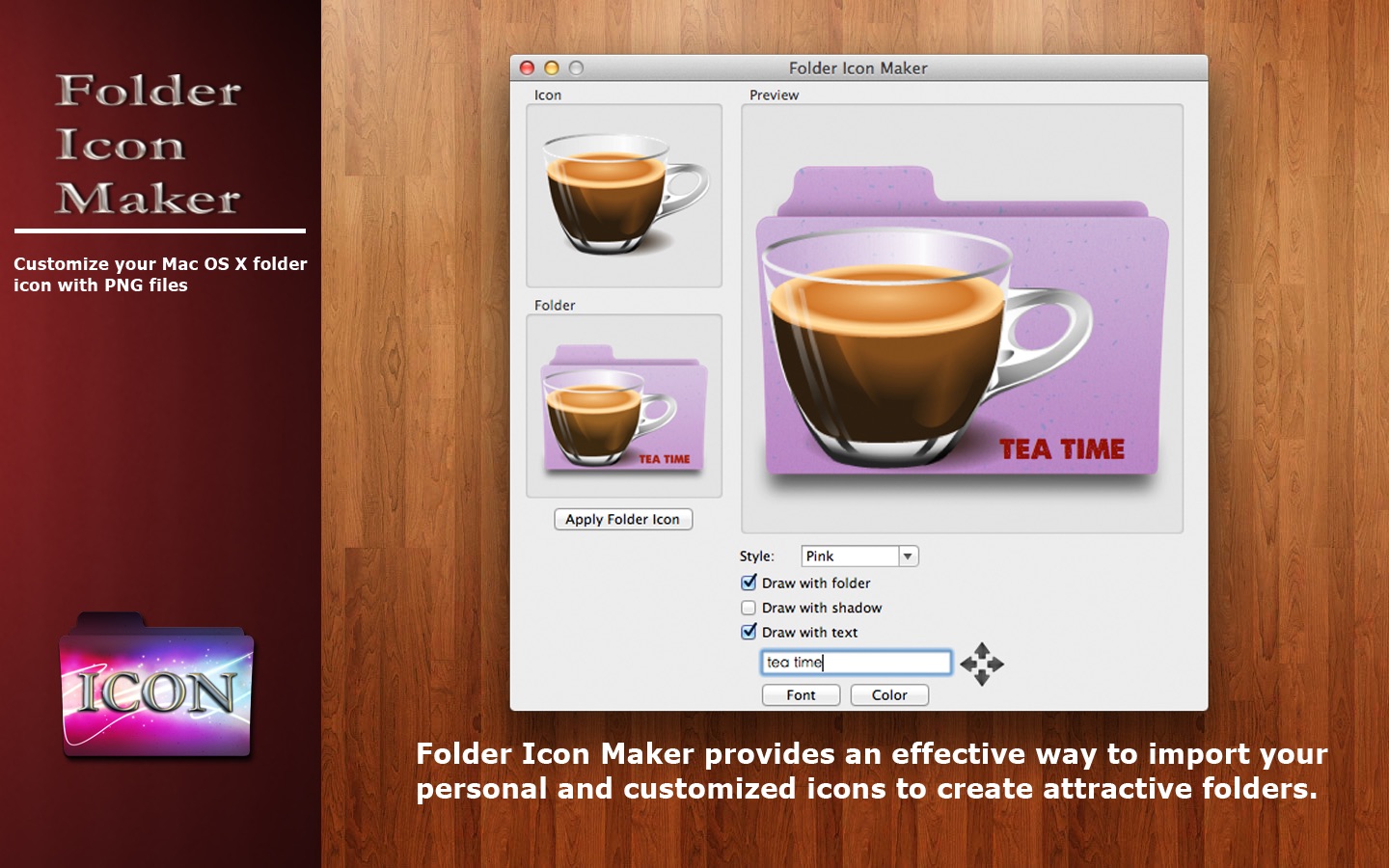 Folder Icon Maker 1.6 screenshot