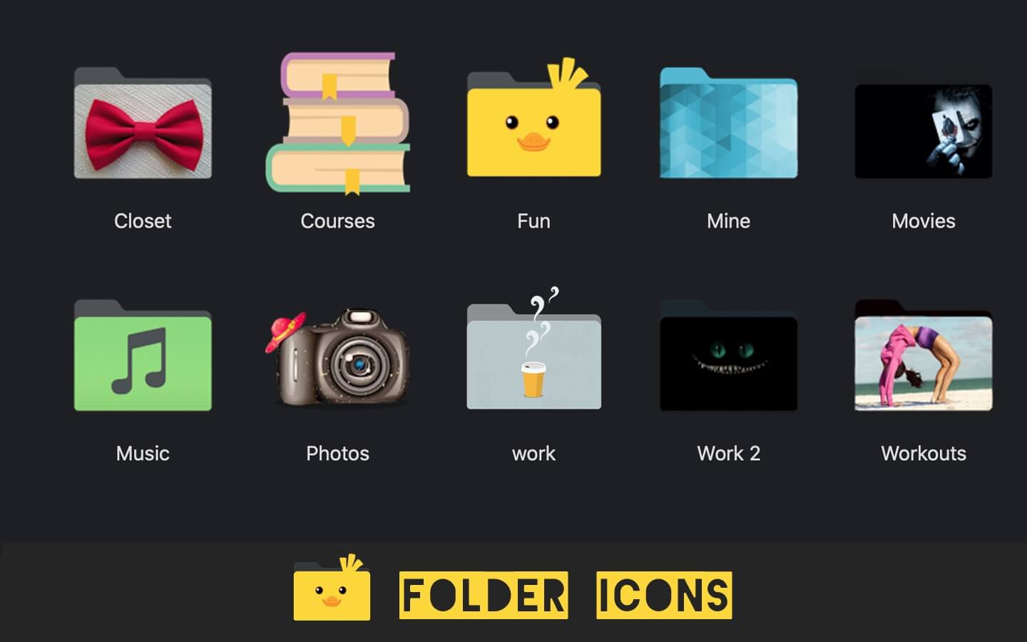 Folder Icons 2.0.71 screenshot