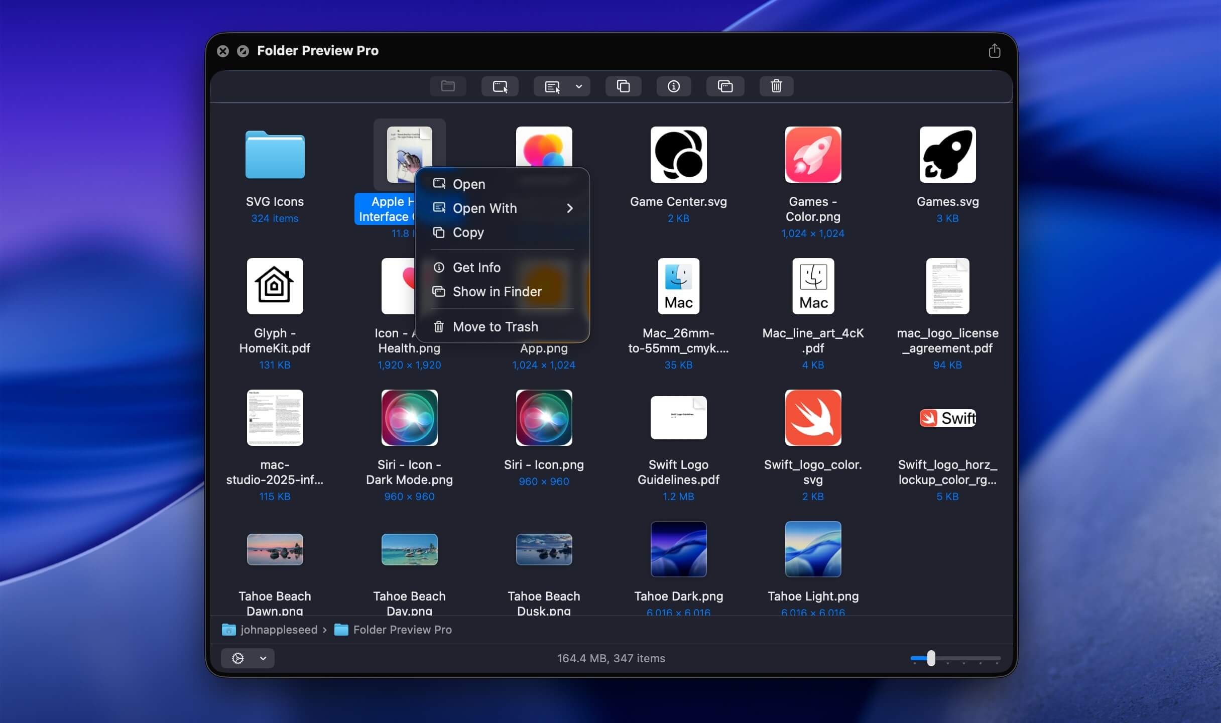 Folder Preview Pro 2.12 screenshot