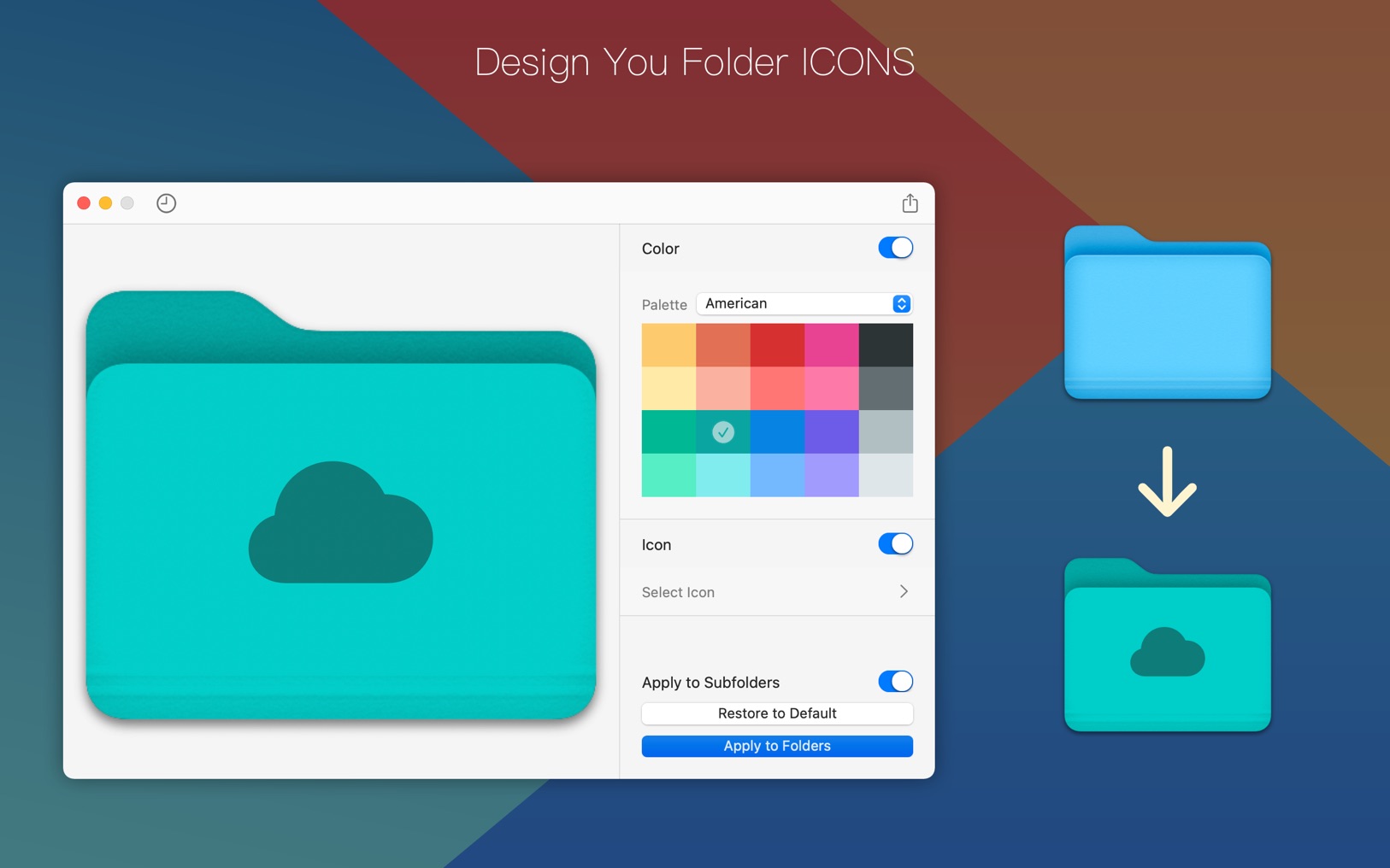 Foldor 1.3.1 screenshot