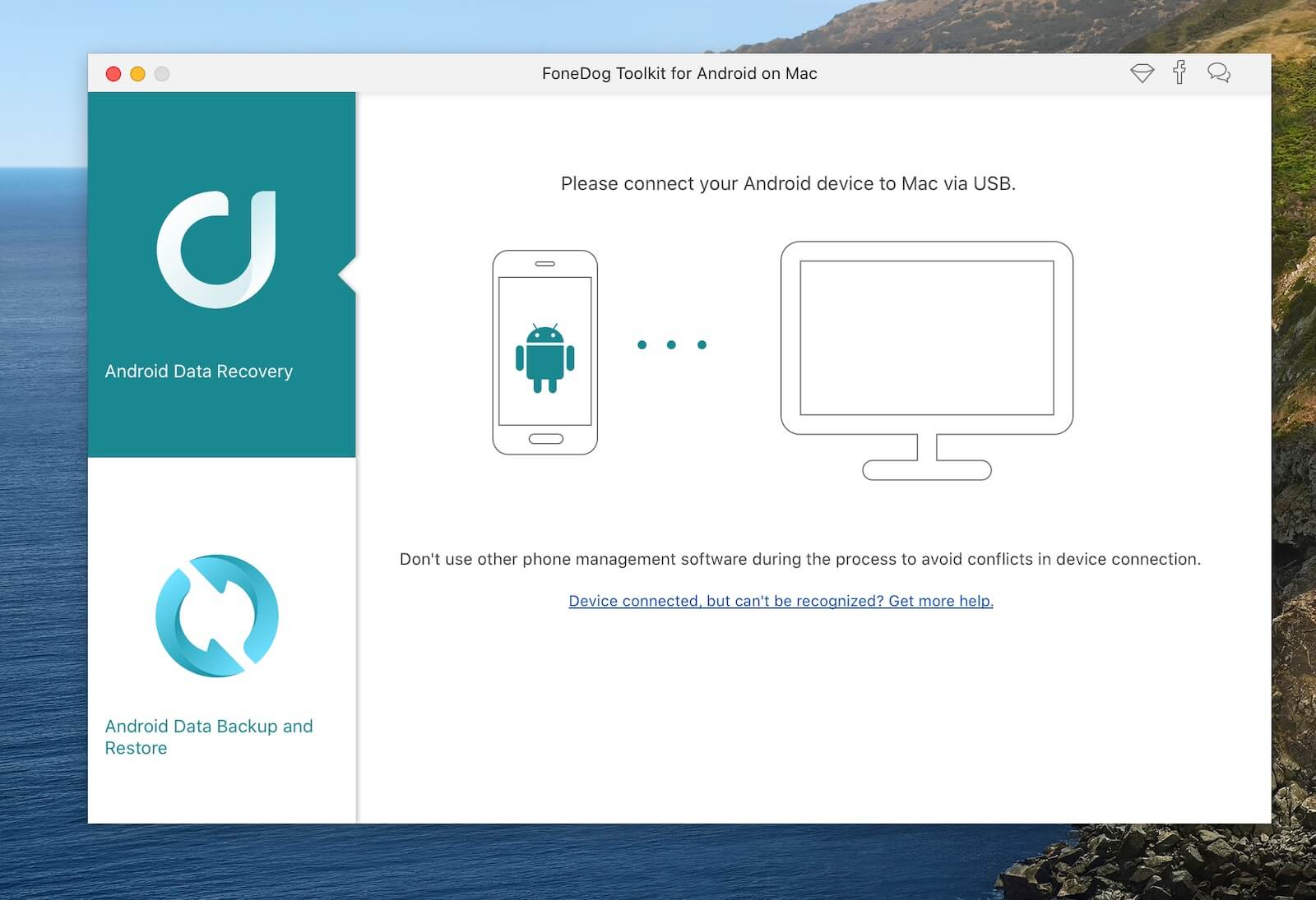 FoneDog Toolkit for Android 2.1.18 screenshot