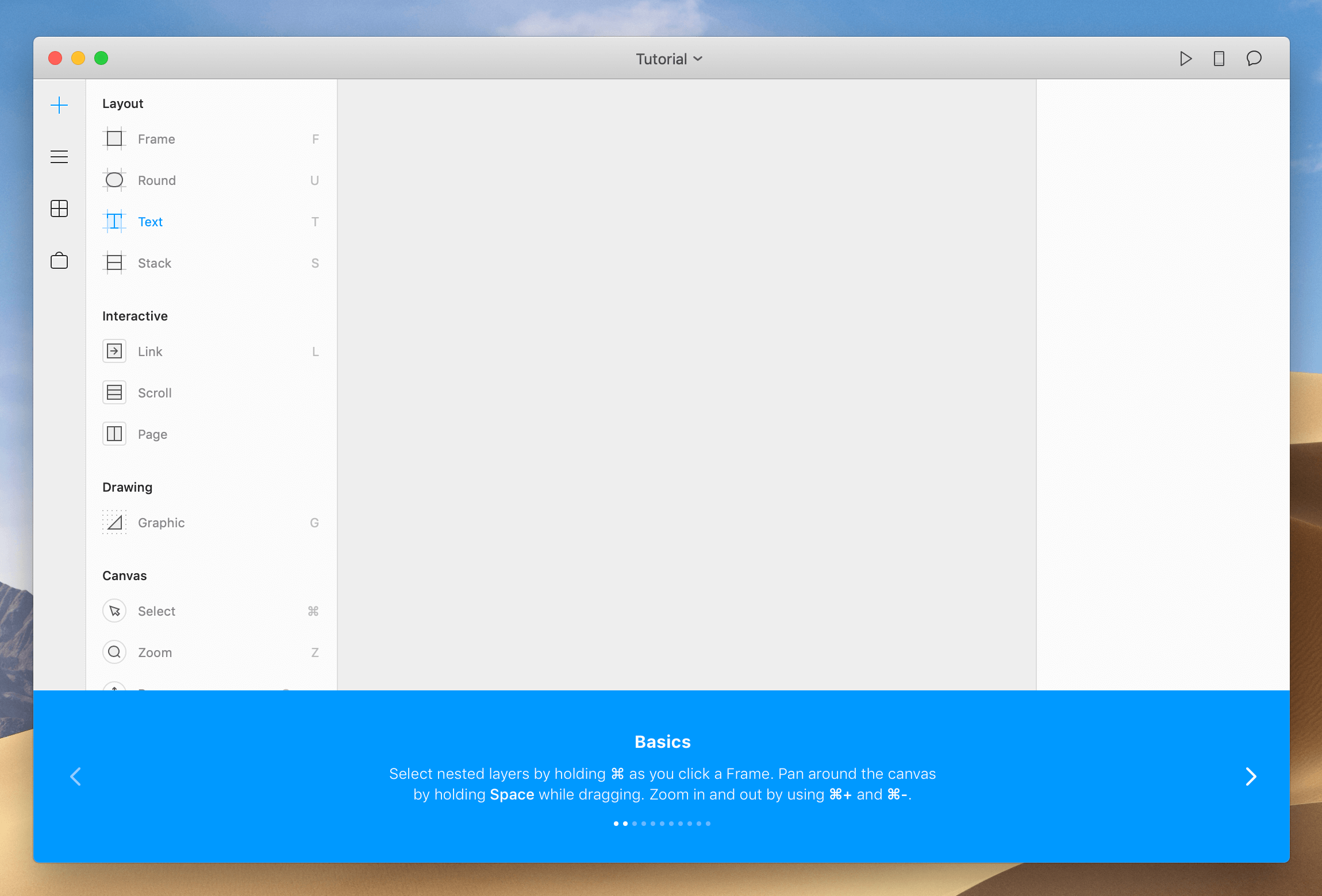Framer X 21 screenshot