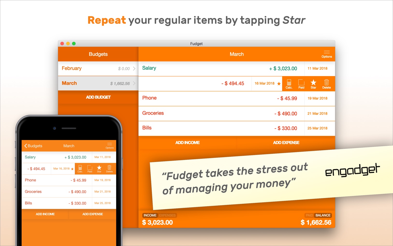Fudget – Budget Planner Tracker 1.9.4 screenshot