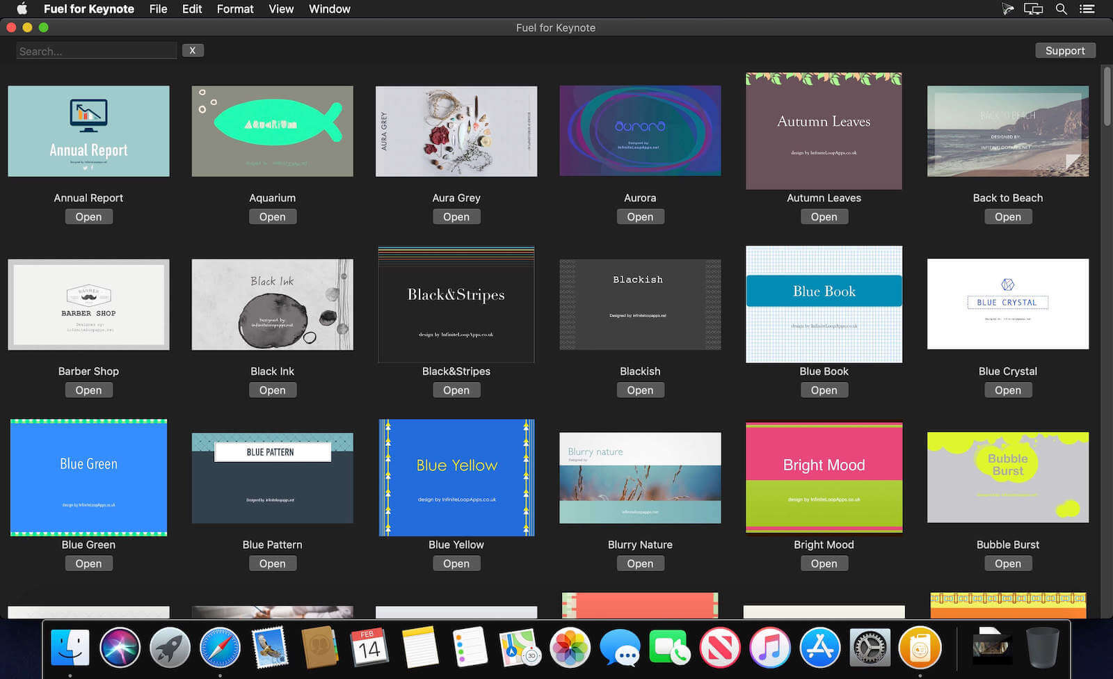 Fuel for Keynote Themes 2.0 screenshot
