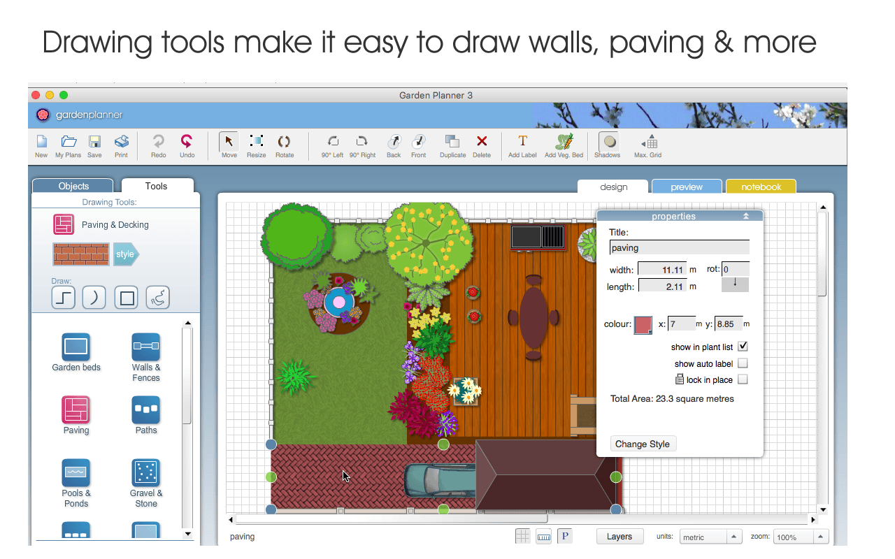 Garden Planner 3.8.65 screenshot