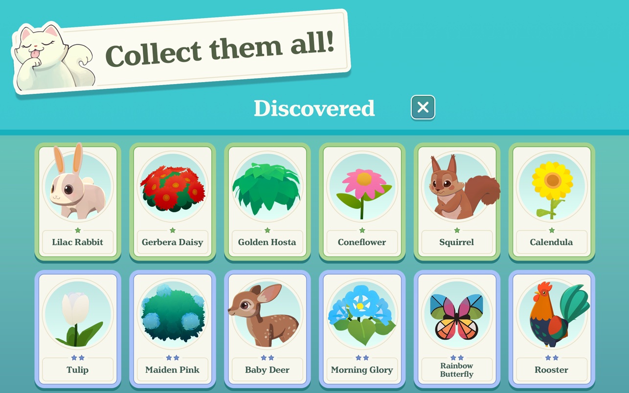 Garden Tails: Match and Grow 1.5.1 screenshot