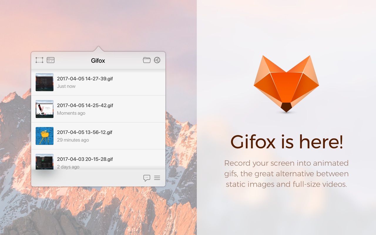 Gifox Pro 1.6.0 – Record your screen as an animated GIF. screenshot