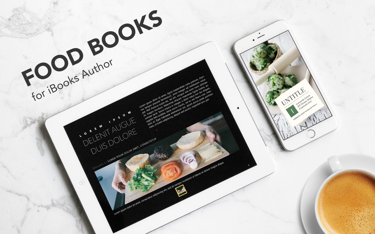 GN Food Books for iBooks Author 1.1 – Templates Bundle. screenshot