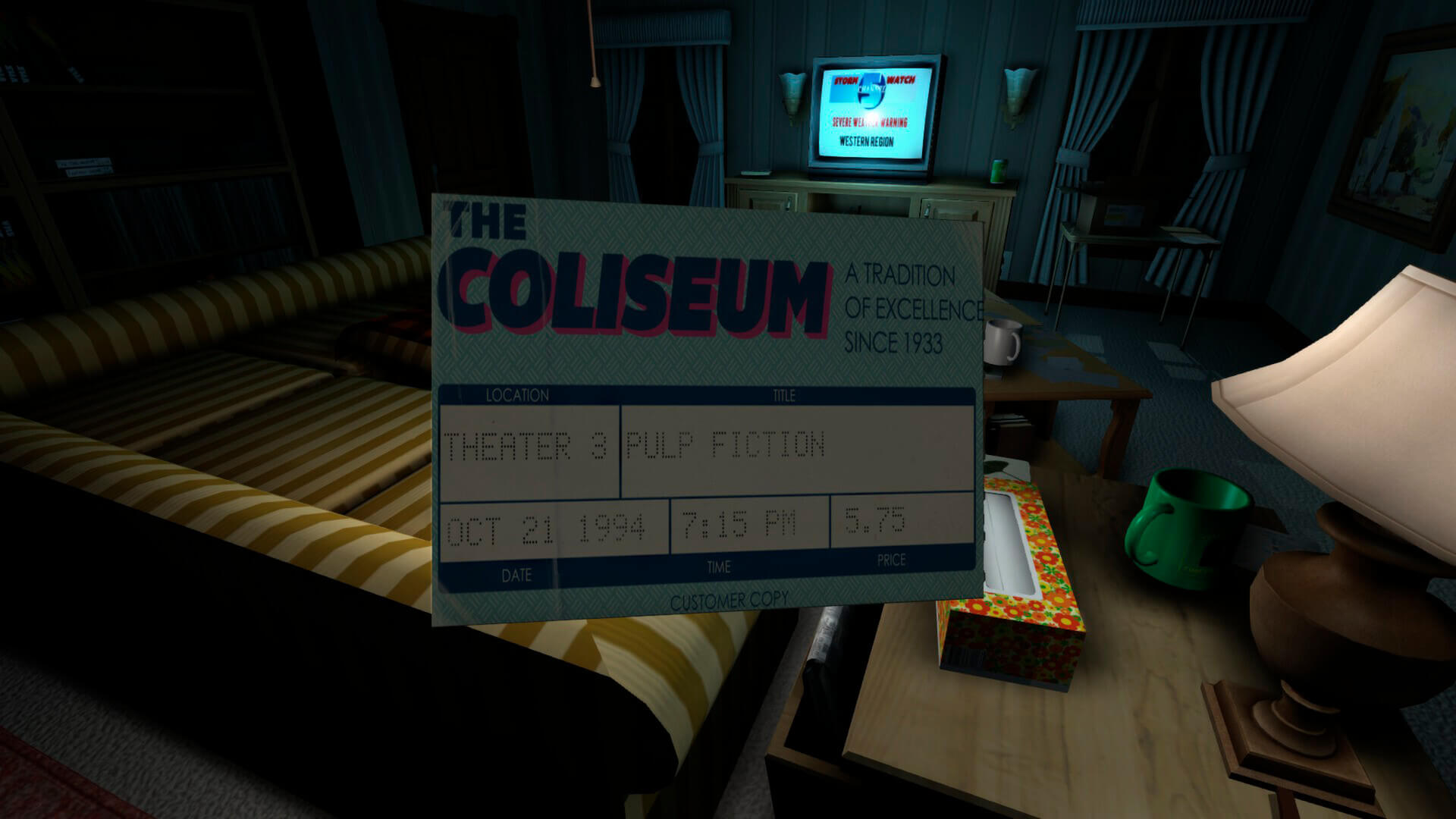 Gone Home 2020.01.29 screenshot