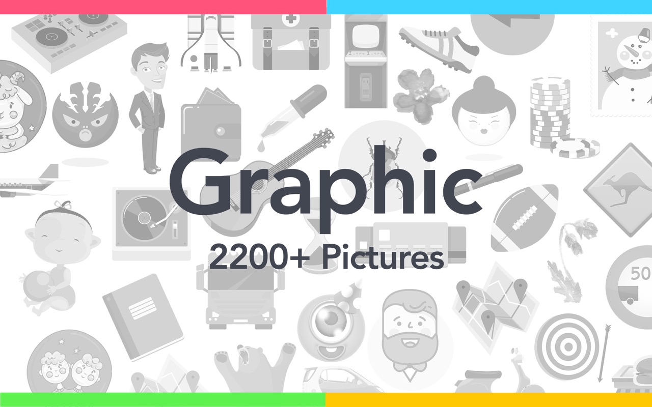 Graphics 2.7 – Collection of 5 sets and more than 1000 items. screenshot
