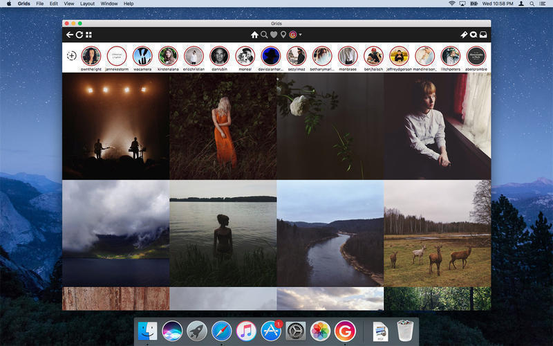 Grids 4.10 – A beautiful way to experience Instagram. screenshot