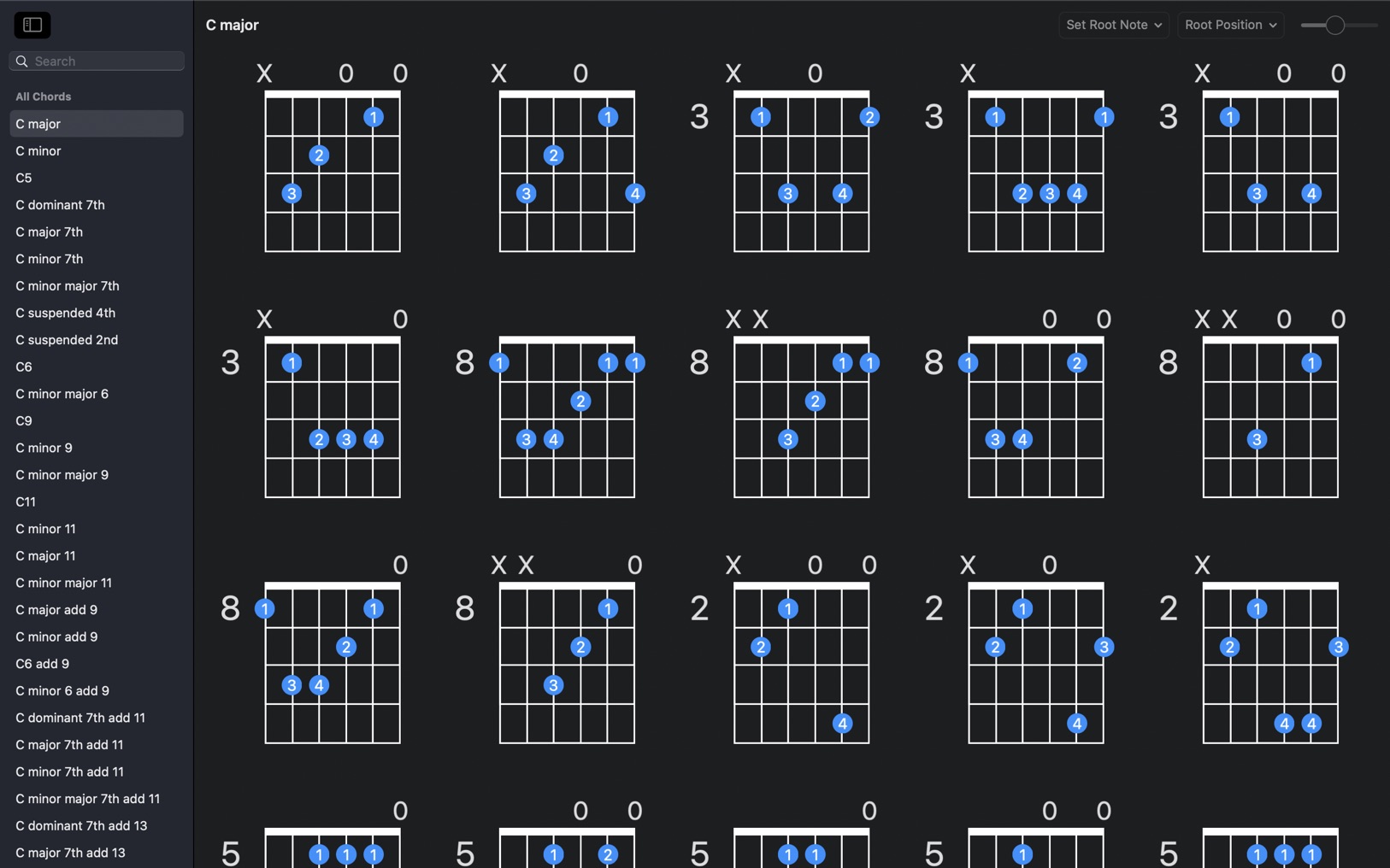 GtrLib Chords Pro 1.3.1 screenshot