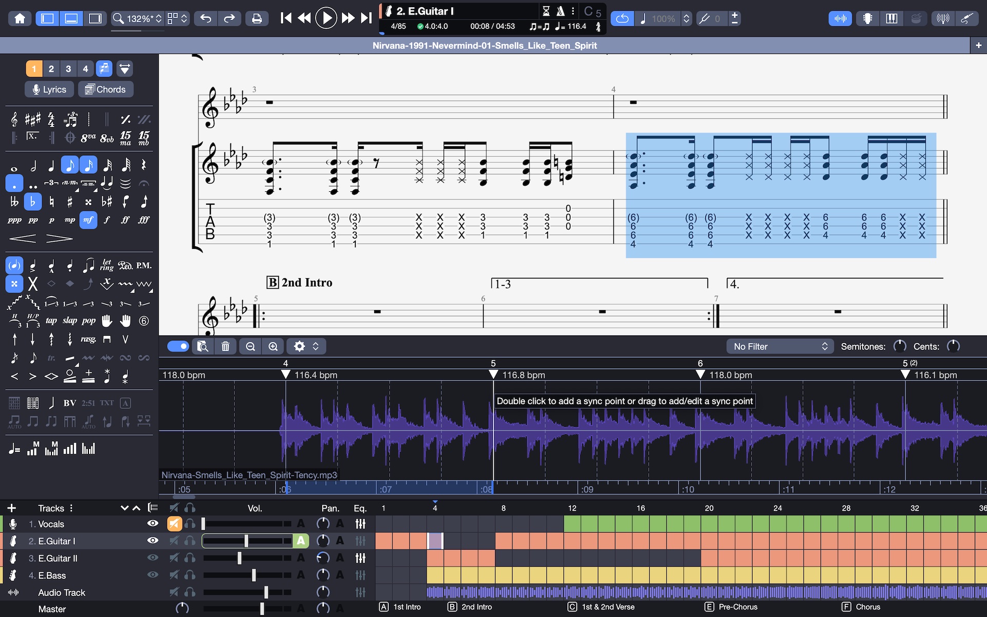 Guitar Pro 8.1.3-95 screenshot