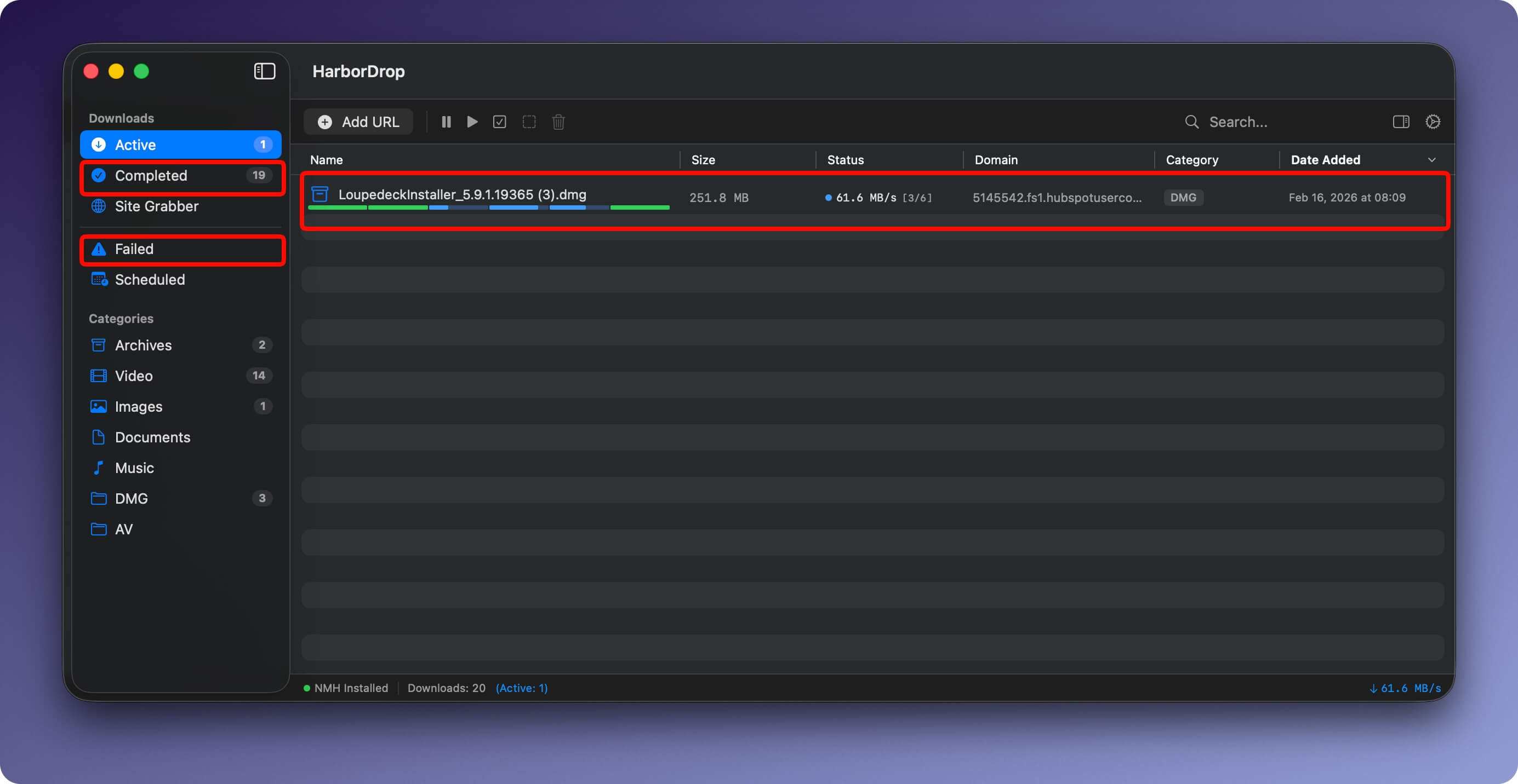 HarborDrop 1.1.8 screenshot