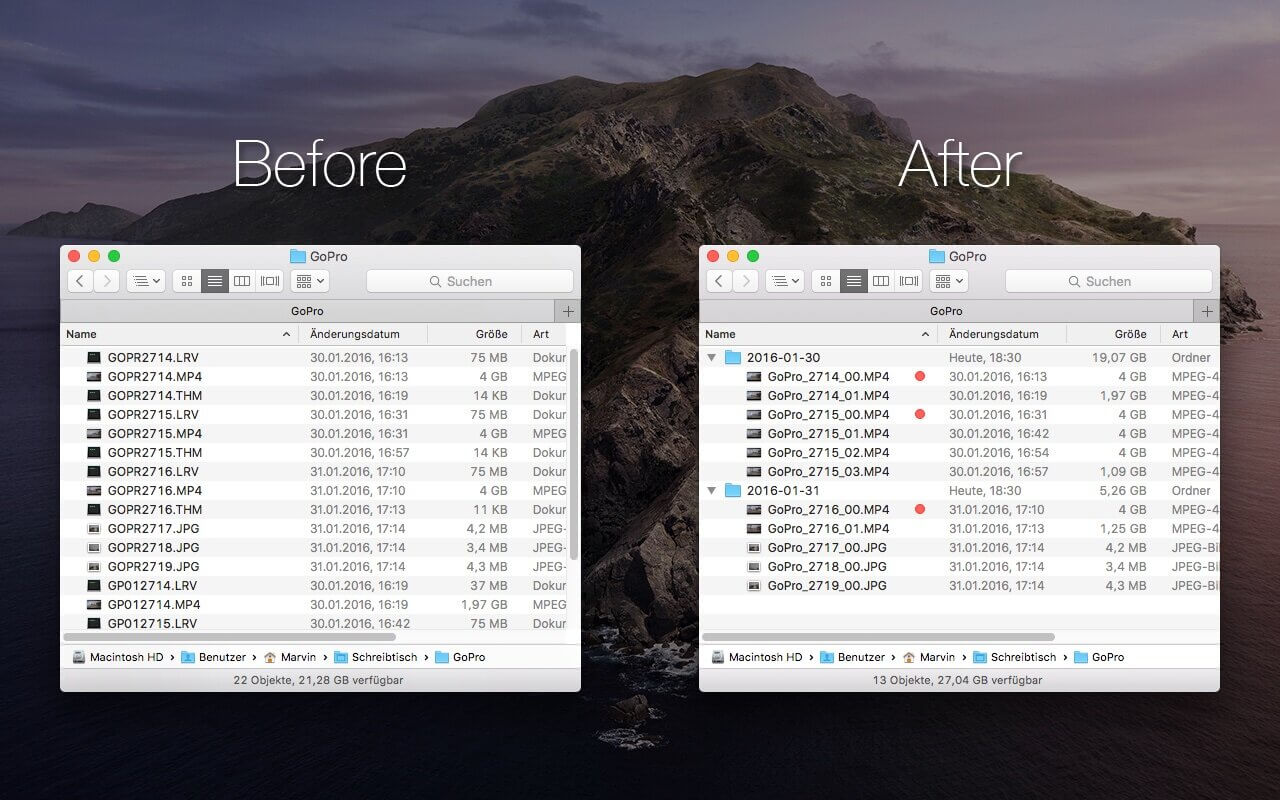 Helper for GoPro Files 2.6 screenshot
