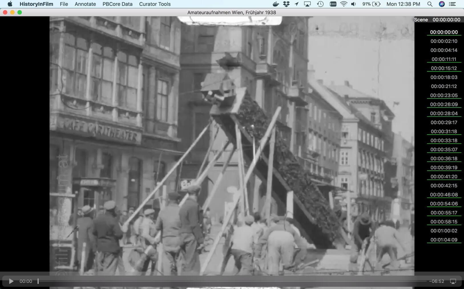 HistoryInFilm 1.8.6 screenshot