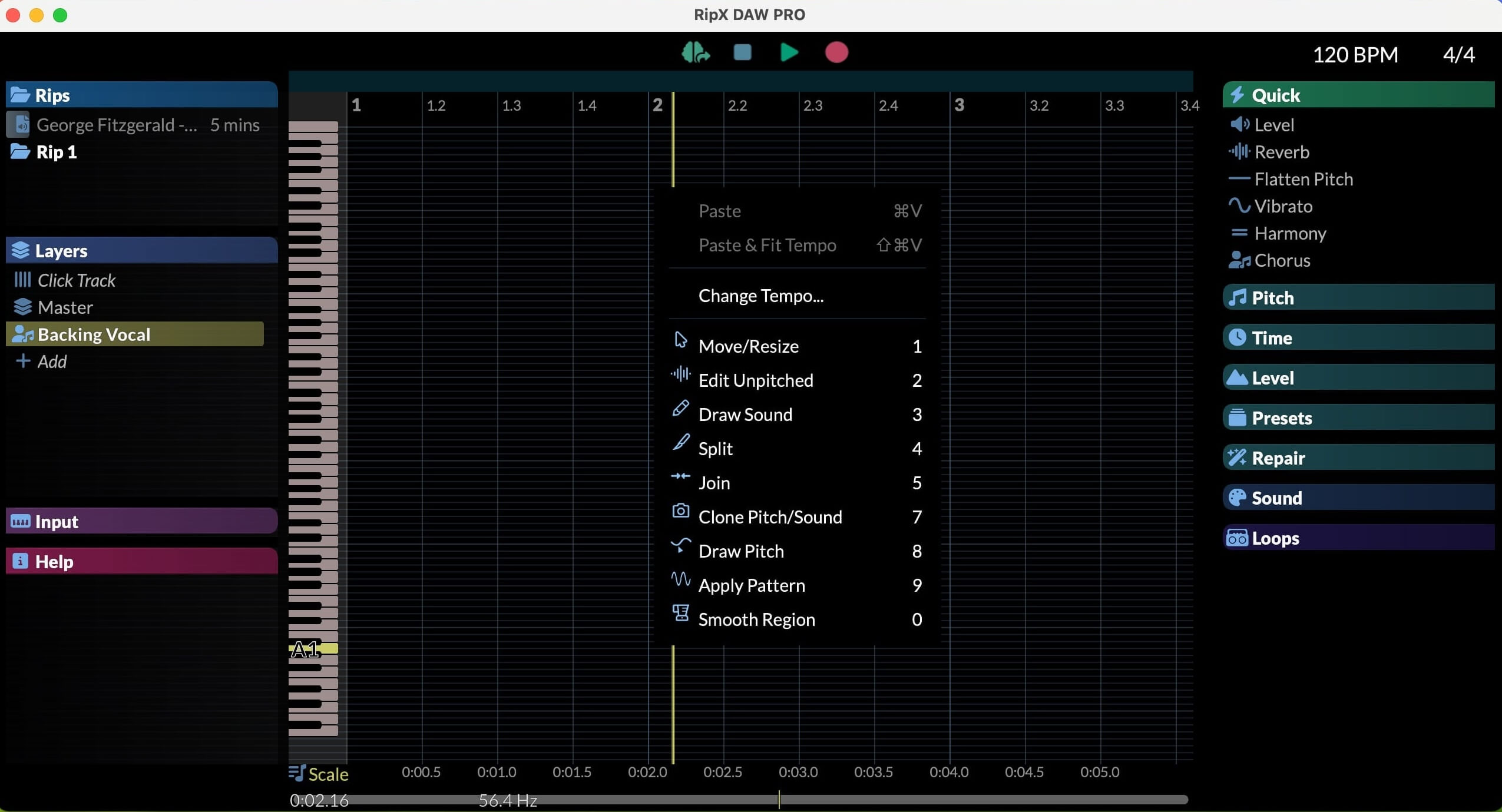 Hit’n’Mix RipX DAW PRO 8.0.3 screenshot