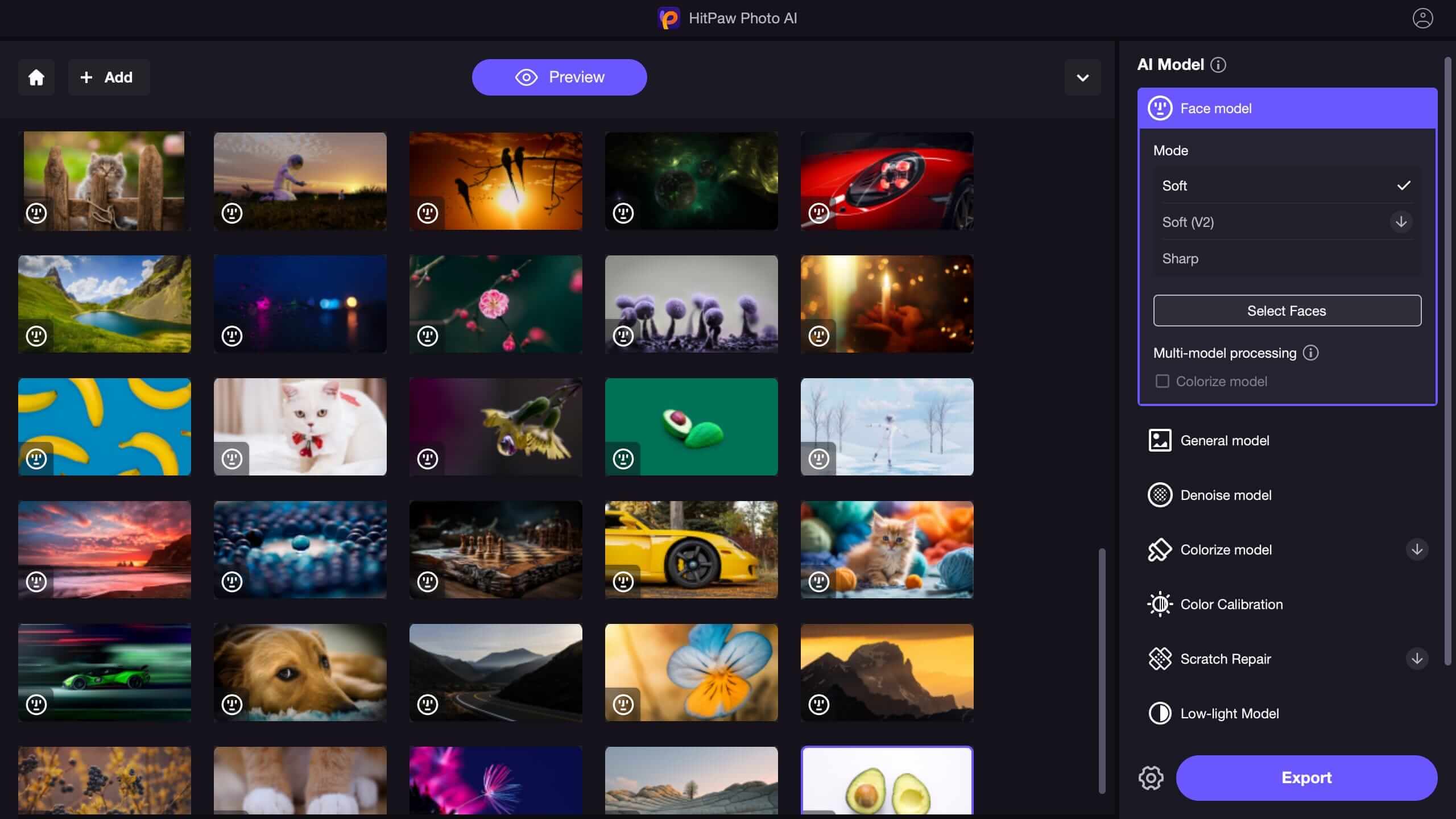 HitPaw Photo AI 3.1.0 screenshot