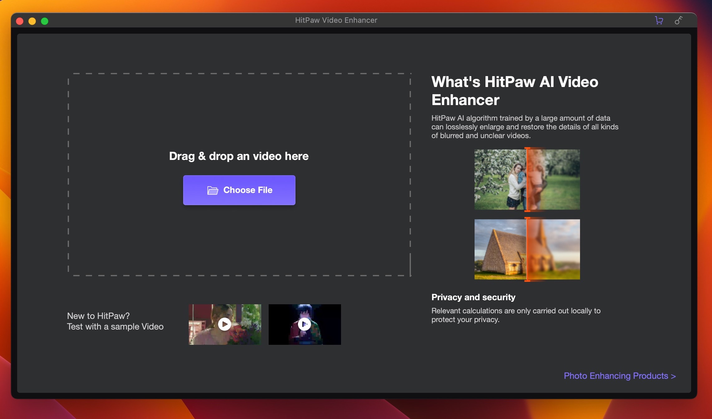 HitPaw Video Enhancer 3.0.0 screenshot