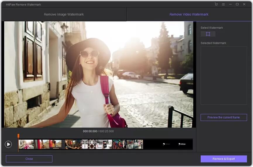 HitPaw Watermark Remover 2.4.7 screenshot