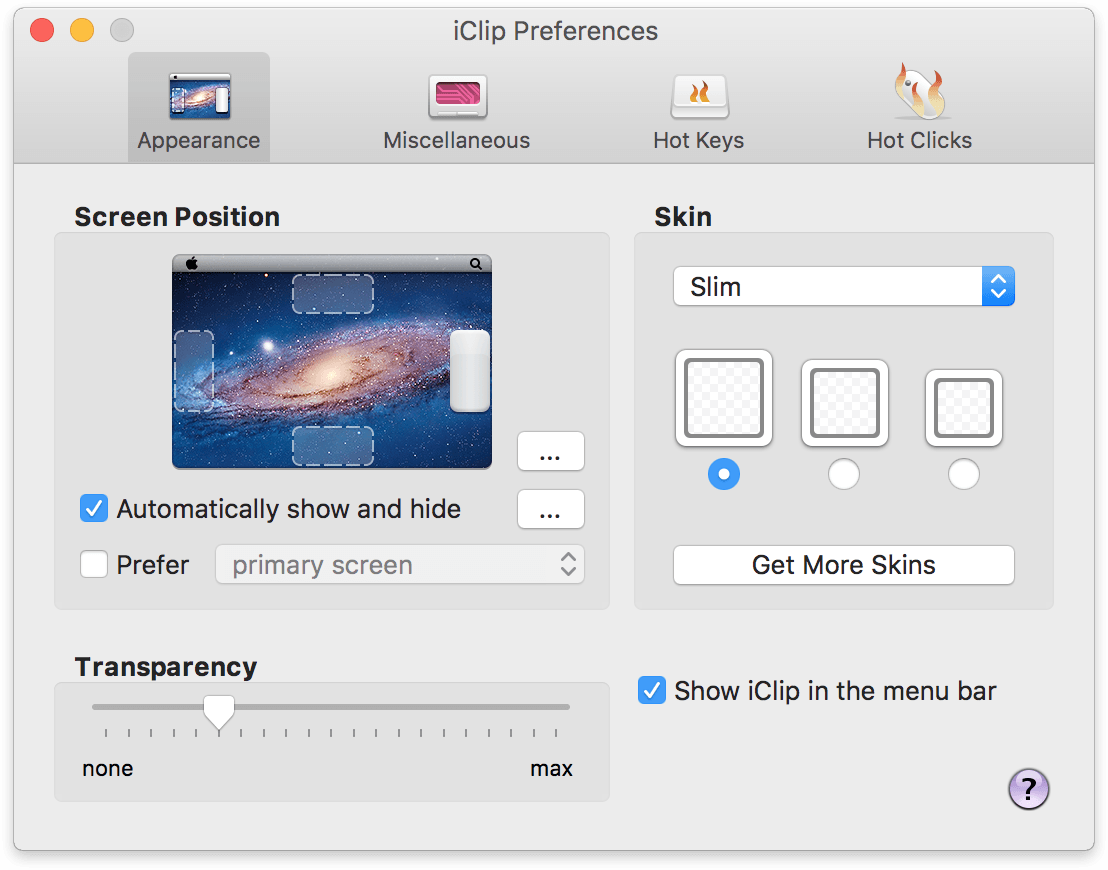 iClip 5.2.5 – Advanced clipboard for copying and pasting. screenshot