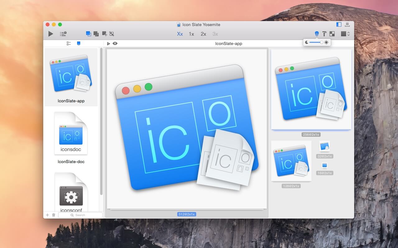 Icon Slate 4.6.0 screenshot