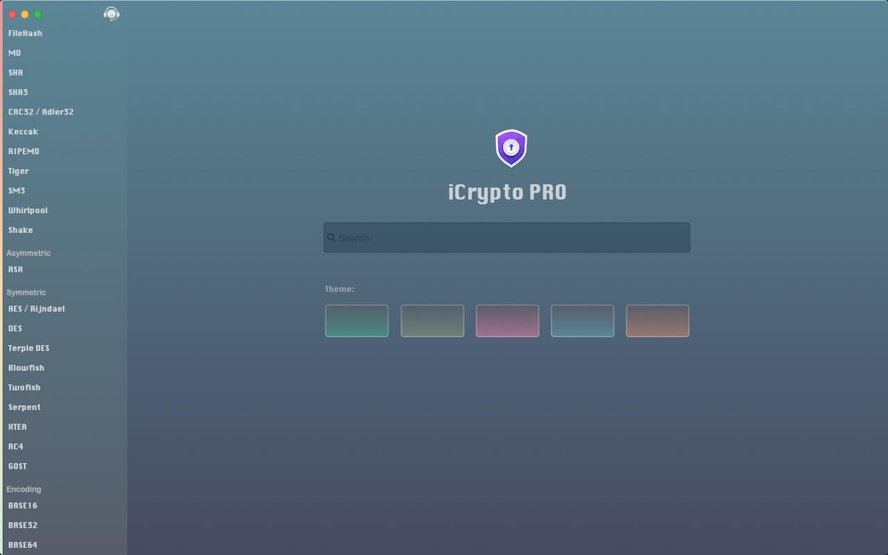 iCrypto Pro 1.4 screenshot