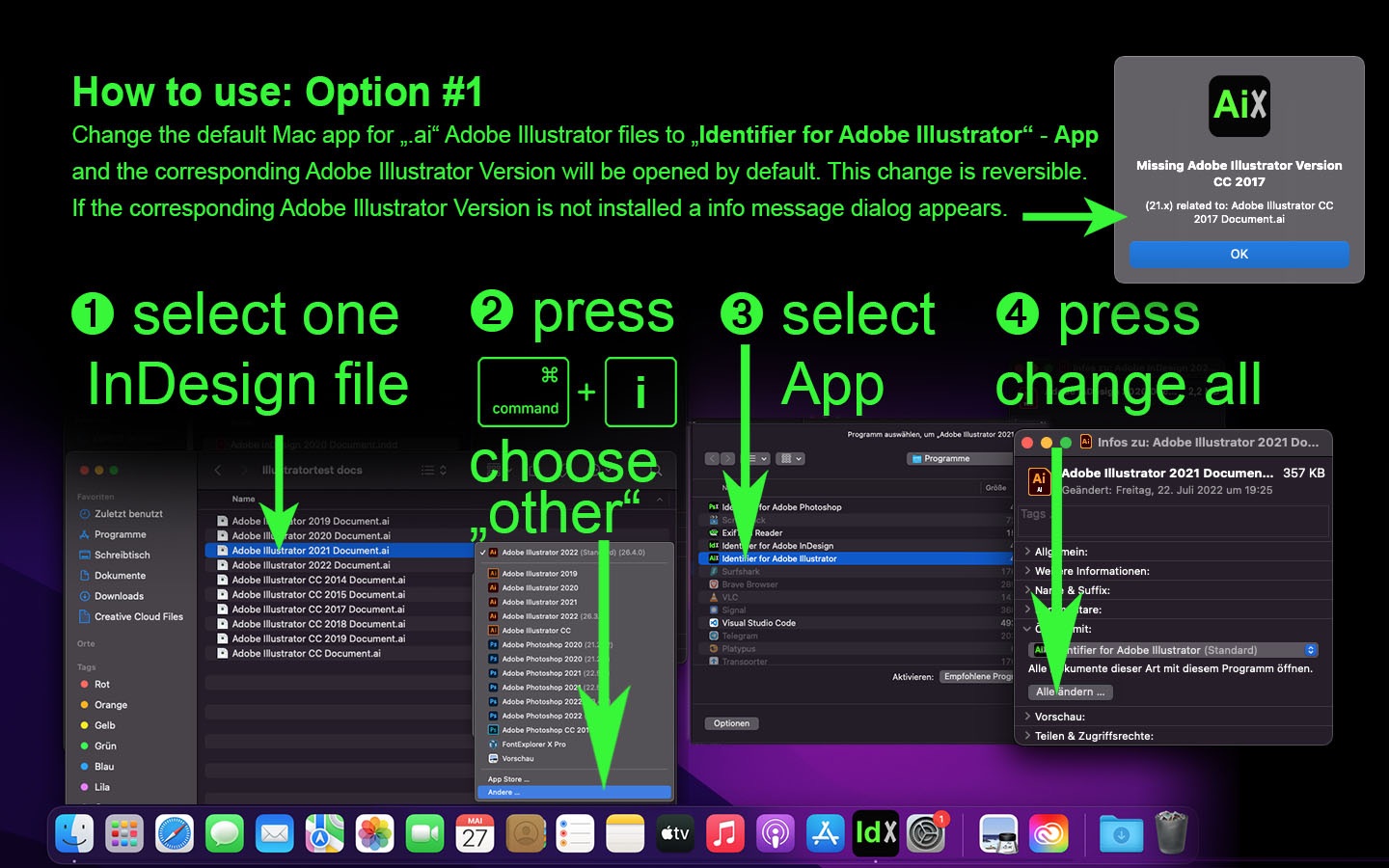 Identifier for Adobe Illustrator 1.0.2 screenshot