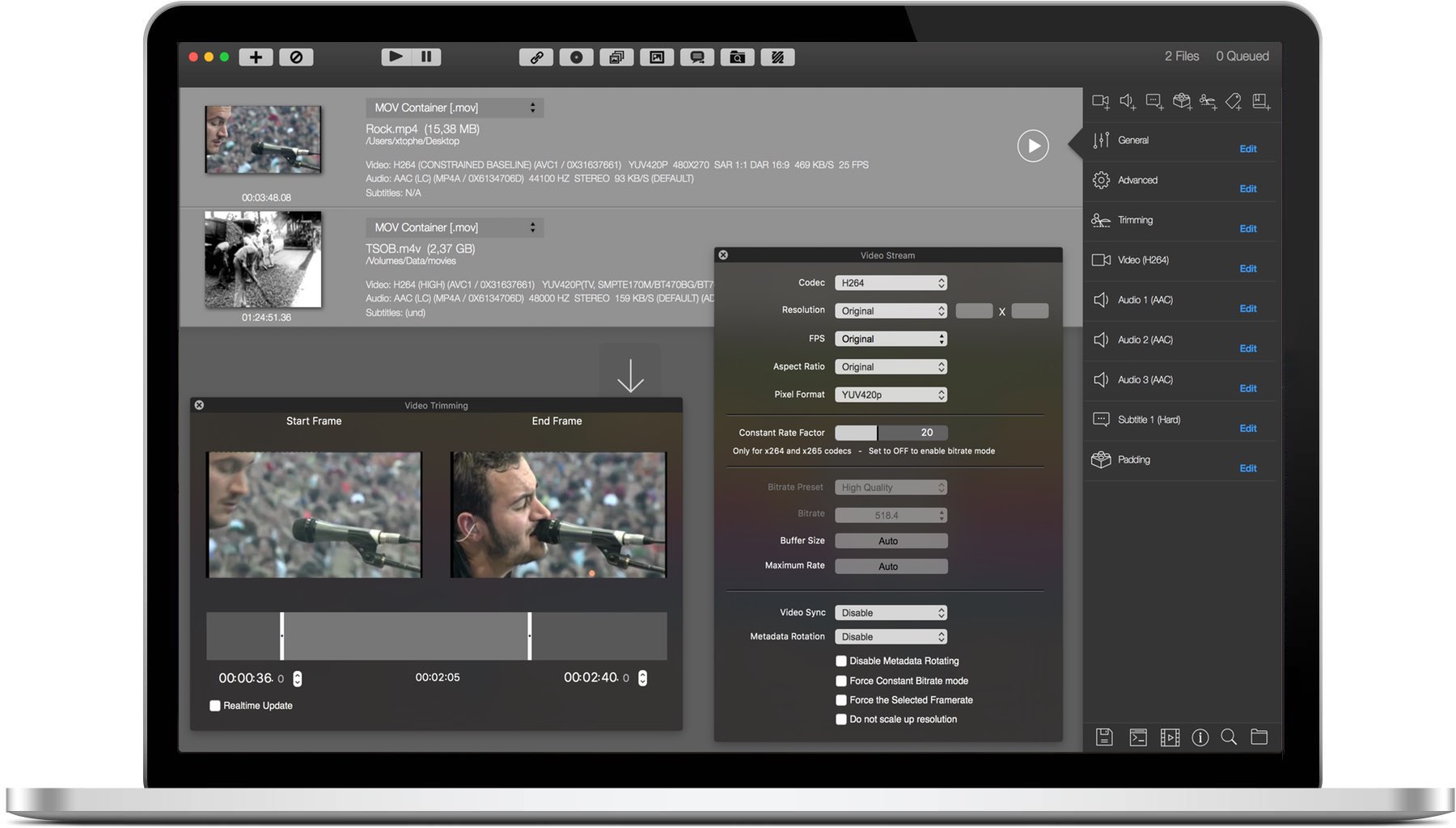iFFmpeg 6.7.0 – Convert multimedia files between formats. screenshot