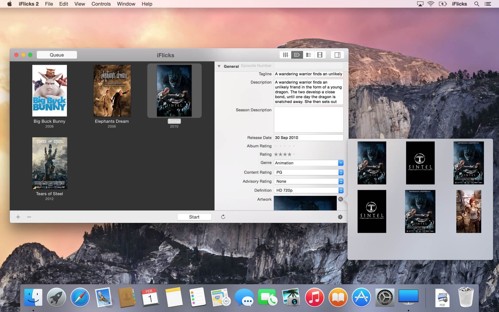 iFlicks 2.8.1 screenshot