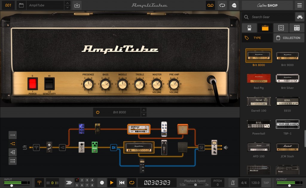 IK Multimedia AmpliTube 5 MAX v5.8.2 screenshot