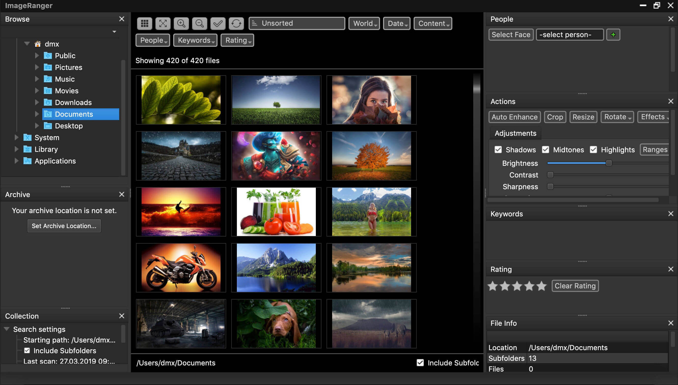 ImageRanger Pro Edition 1.9.6.1888 screenshot