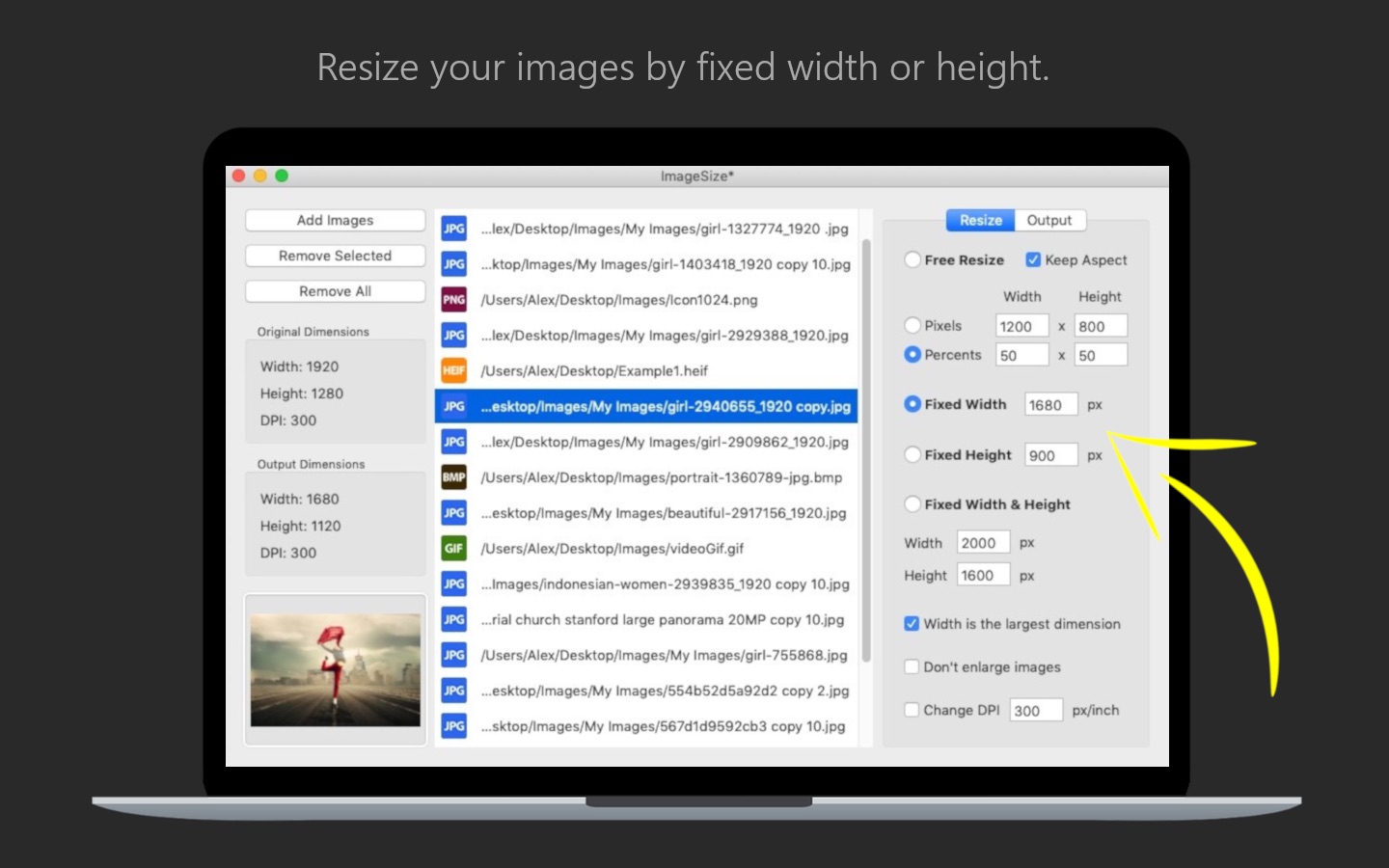 ImageSize – Resize Photos 1.3 screenshot