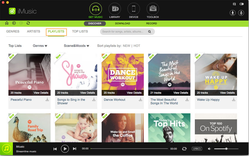 iMusic 2.2.2.1 screenshot