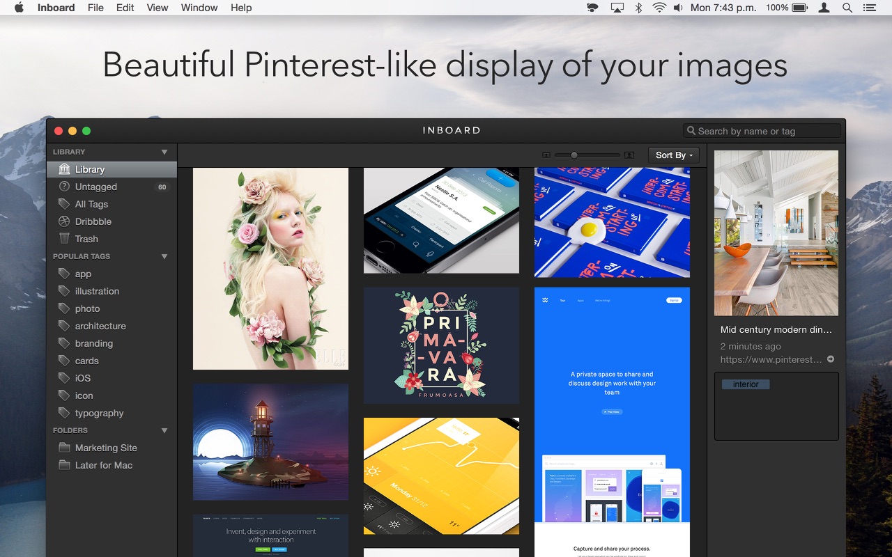 Inboard – Image Organizer 1.1.9 screenshot