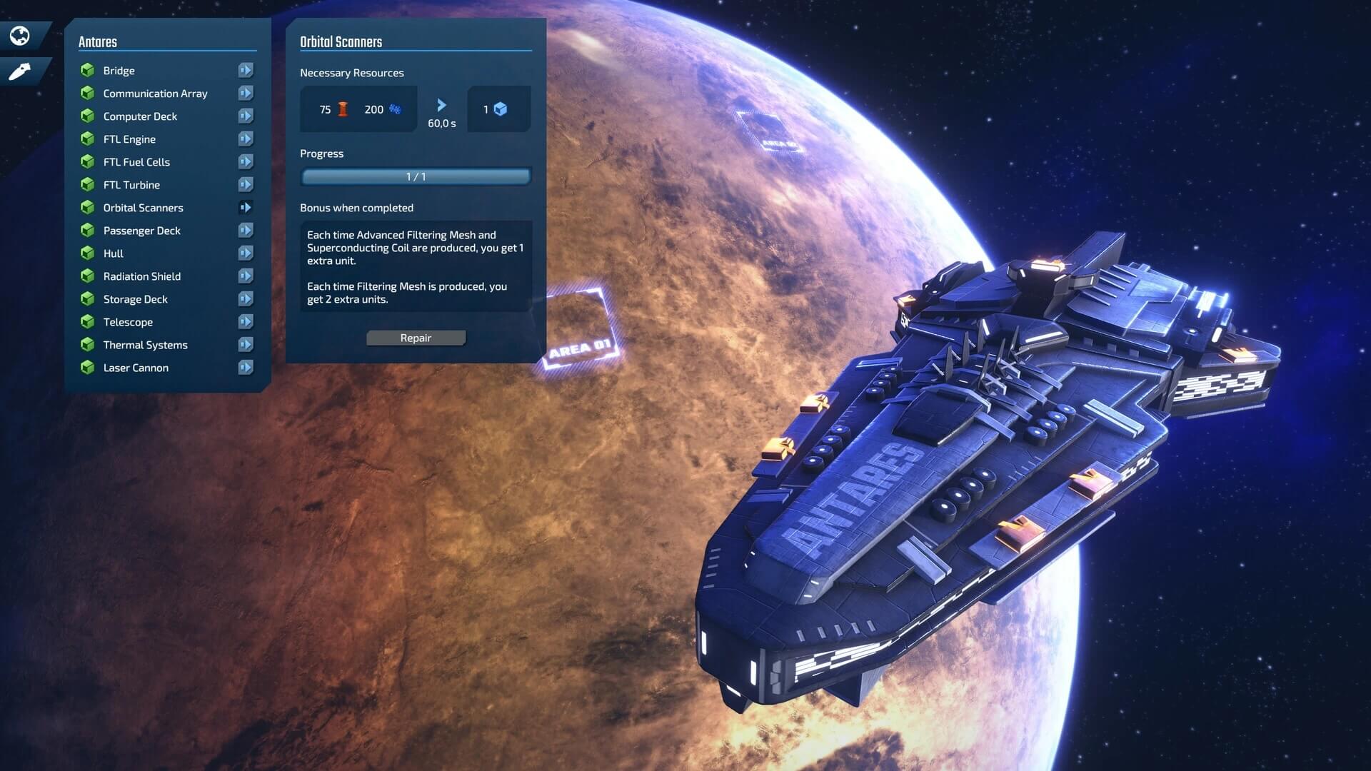 InfraSpace 1.50.448 screenshot
