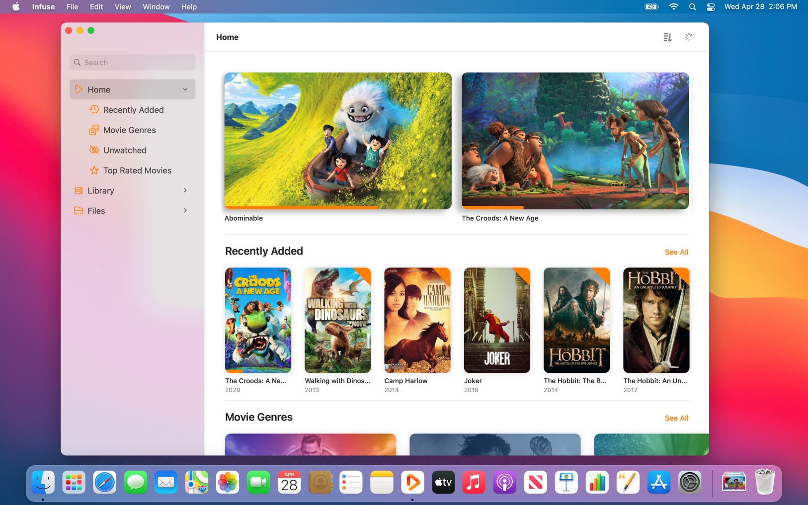 Infuse Pro 8.5.3 screenshot