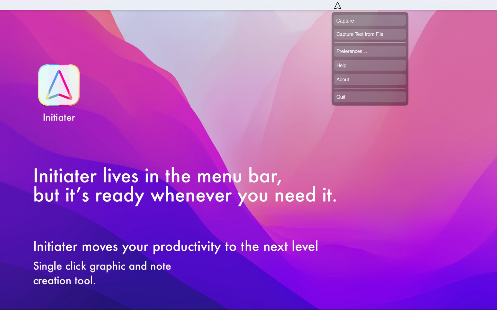 Initiater Pro 1.1.4 screenshot